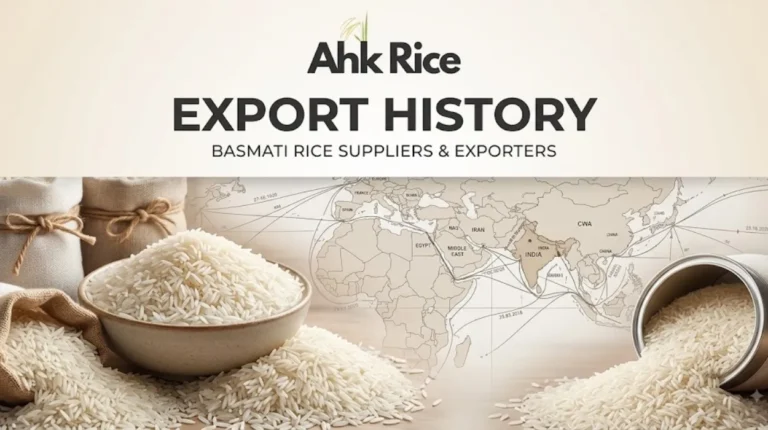Why Does Export History Matter When Selecting Rice Suppliers?