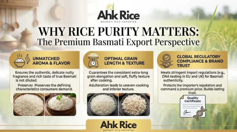 Why Does Rice Purity Matter When Importing Premium Basmati Varieties?