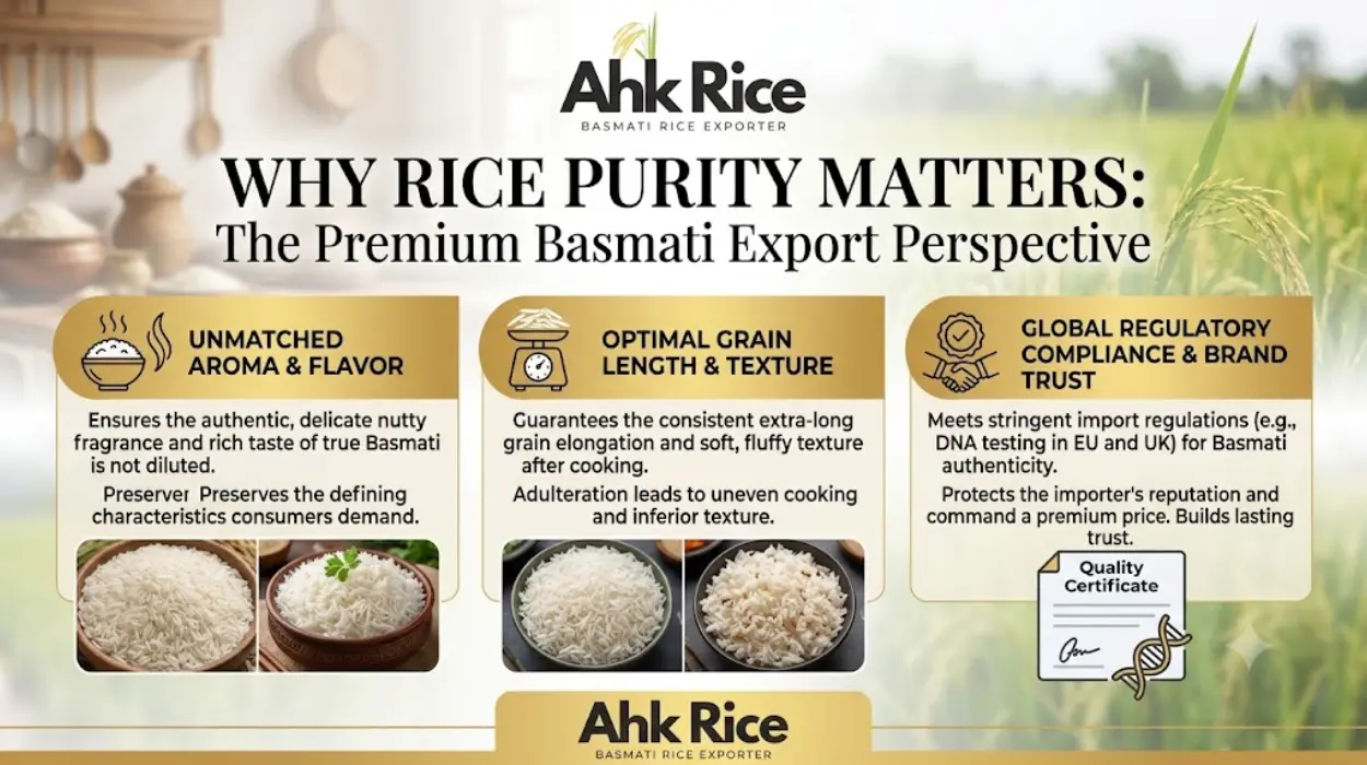 Why Does Rice Purity Matter When Importing Premium Basmati Varieties?