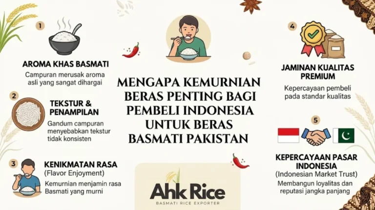 Why Does Rice Purity Matter to Indonesian Buyers of Pakistan Basmati
