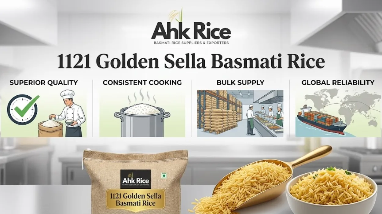 Why Foodservice Buyers Choose 1121 Golden Sella Basmati Rice