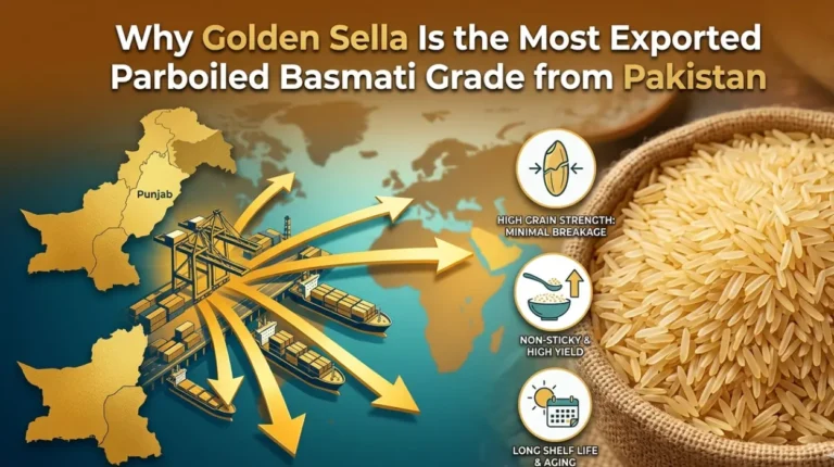 Why Golden Sella Is the Most Exported Parboiled Basmati Grade from Pakistan