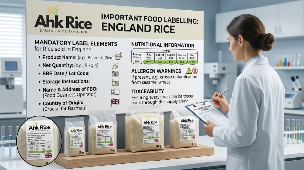 Why Is Food Labelling Important for England Rice Retail Businesses