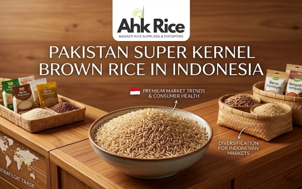 Why Is Pakistan Super Kernel Brown Rice Relevant to Indonesian Specialty Markets?