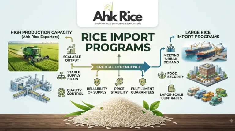 Why Is Production Capacity Critical for Large Rice Import Programs?