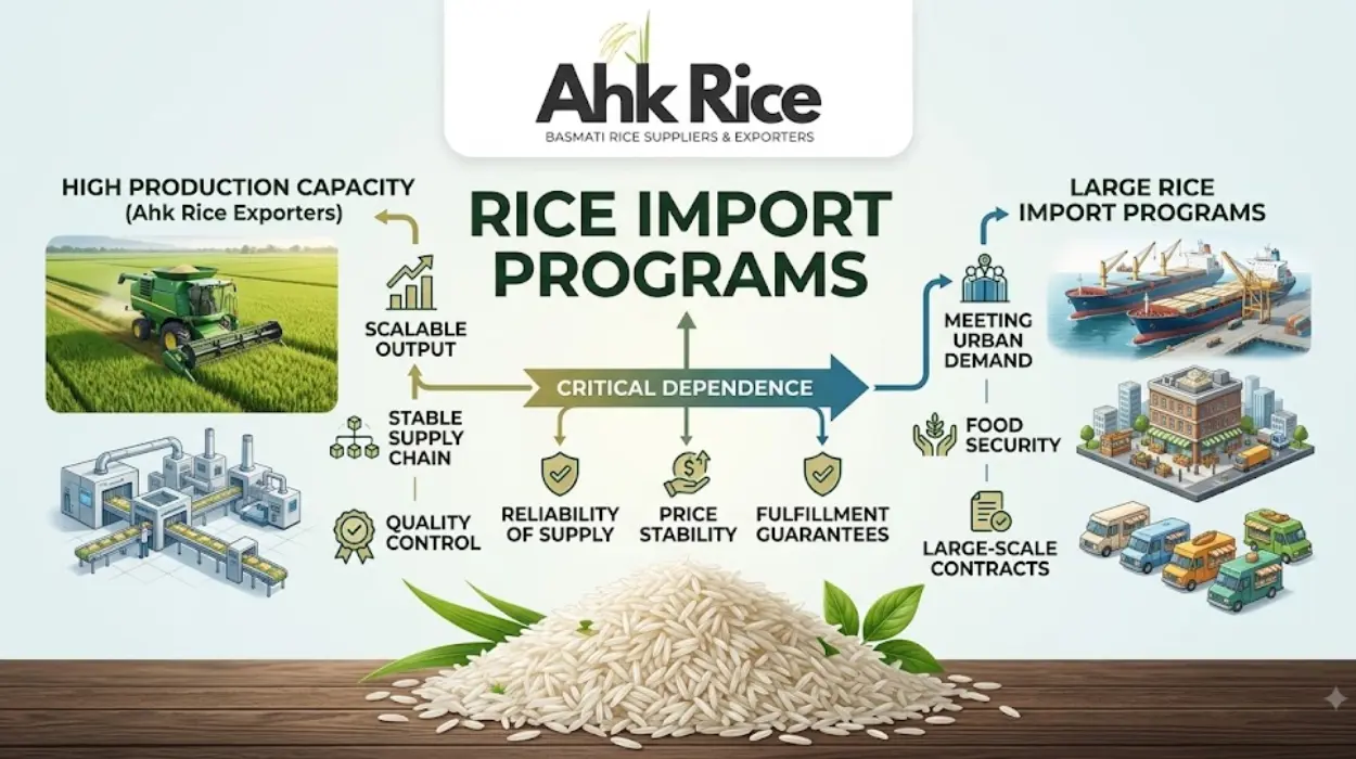 Why Is Production Capacity Critical for Large Rice Import Programs?
