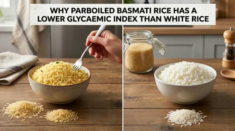 Why Parboiled Basmati Rice Has a Lower Glycaemic Index Than White Rice
