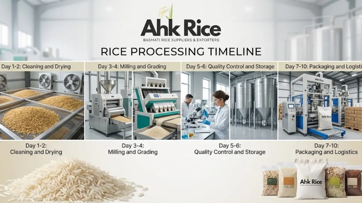 Why Rice Processing and Packaging Require Seven to Ten Days