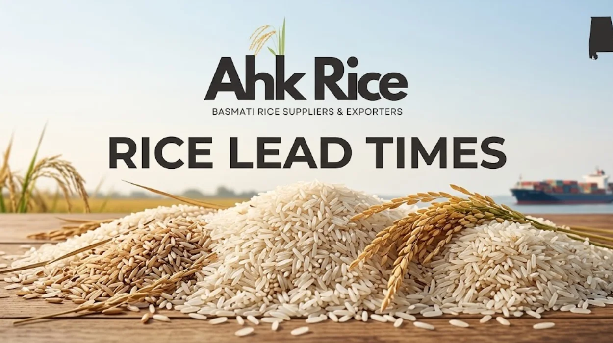 Why Should Alabama Importers Calculate Rice Lead Times Accurately?