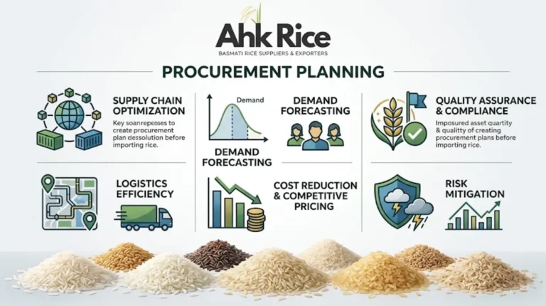 Why Should Buyers Create Procurement Plans Before Importing Rice?