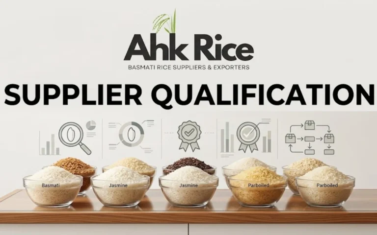 Why Should Importers Qualify Rice Suppliers Before Purchasing?
