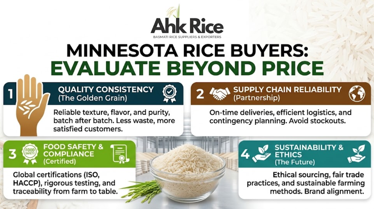 Why Should Minnesota Buyers Evaluate Rice Suppliers Beyond Price?