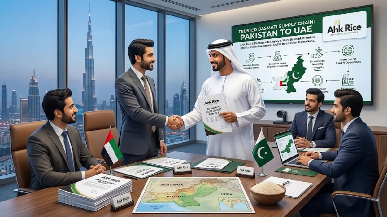 Why UAE Importers Choose AHK Rice as Their Pakistani Basmati Supplier