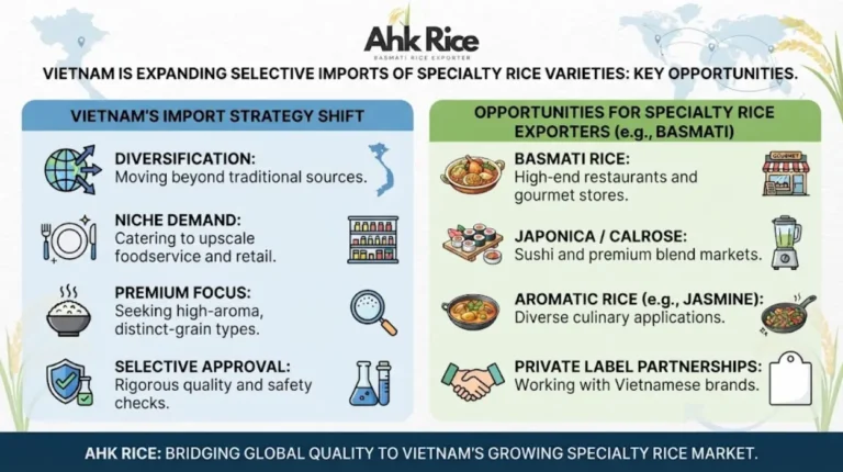 Why Vietnam Is Expanding Selective Imports of Specialty Rice Varieties in 2026