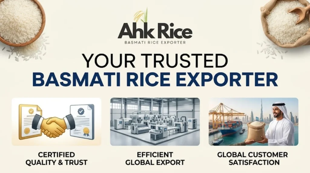 Trusted Basmati Rice Exporter from Pakistan