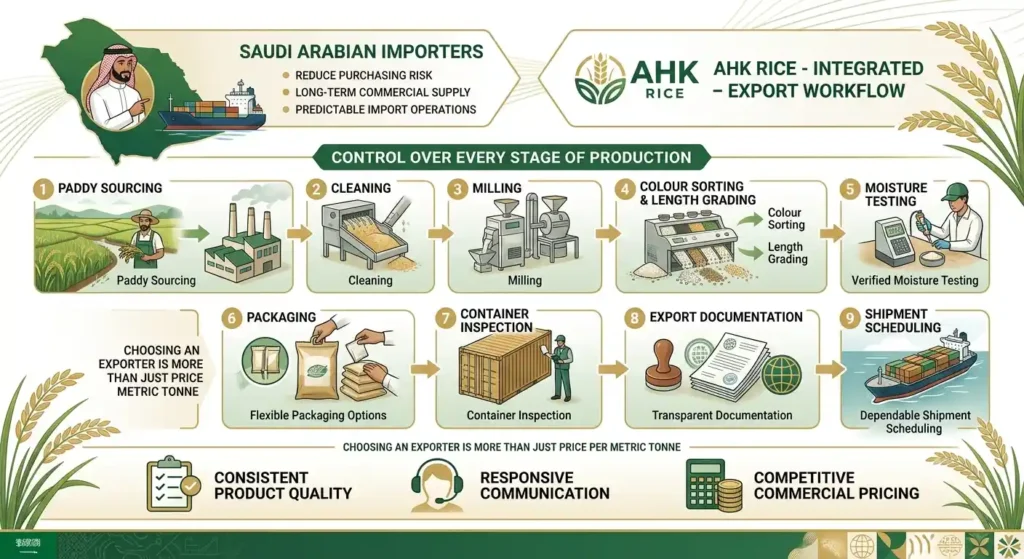 Why should Saudi Arabian importers choose AHK Rice