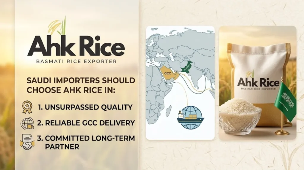 How Saudi Importers Choose Pakistani Rice Suppliers