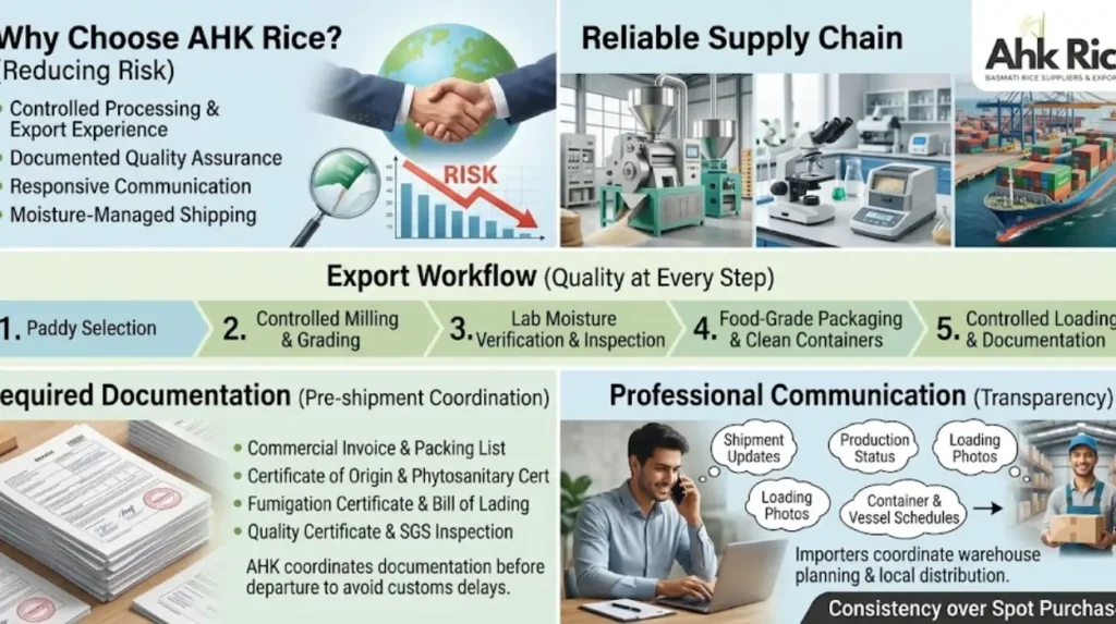 Why should buyers choose AHK Rice for Saudi Arabia?